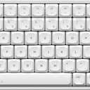 IQUNIX MQ80 Low Profile Mechanical Keyboard for Work and Gaming Tri Mode Wireless Wired CNC Aluminum Hot Swappable RGB Backlit Long Battery Life VIA Support (Silver)