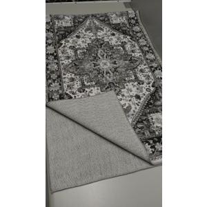 Boho Flannel Rugs Hallway Kitchen Rugs Vintage Floor Carpet Long Rugs Sofa Rugs Anti-Slip Washable Home Deco for Bedroom Hall Lounge