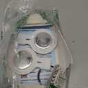 2 Pack Tracker Tags [Apple MFi Certified] Pair with Apple Find My (iOS Only) Bluetooth Air Smart Tags Key Finder Item Locator Waterproof Finder Worldwide Tracking for Pets Wallet Backpack Dogs Luggage (white)