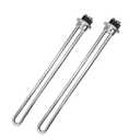 2 Pack 265-48642-00 Water Heating Element Compatible with Bradford White Water Heaters, Replace 415-48642-00 4154864200 2654864200 Heating Element Heater Parts, Screw-in Type208V 3500W 240V 4500W