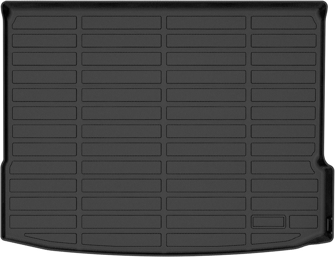 Cargo Mat for 2024 2025 2026 Hyundai Kona/Kona EV Cargo Liner for Kona Accessories TPE All Weather Trunk Mat Anti-Slip