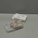 9 Foot Ski Lift Gondola Hanging Christmas Garland with Wooden Ski Ornaments and Cable Car Skier, Perfect for Home Party Decor