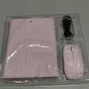 SAMTUNK for iPad mini 5 (2019) & Mini 4 (2015) Case with Keyboard for iPad mini 5th 4th Generation 7.9" - 7 Colors Backlit Keyboard Case - Built in Pencil Holder with Mouse - Pink