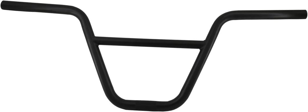 BMX Handlebars Ski Bike Handlebar Steel Bicycle Handle Bars Bicycle Parts Universal Fits Ski Bikes 22.2mm Bar End 9.4" Rise 29.1" Length