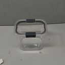 Rubbermaid Brilliance 12-Cup Airtight Food Storage Container, Perfect for Pantry Staples, Clear/Grey