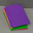 64 Pack Colored Corrugated Cardboard Sheets for Crafts, Art Projects, DIY Signs, 8 Bright Colors (8.3 x 11.8 In)