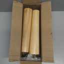 10 inch Solid Wood Furniture Legs, 4Pcs Mid-Century Modern Wooden Replacement Feet with Threaded 5/16'' Hanger Bolts & Mounting Plate & Screws for Sofa Couch Armchair Cabinet TV Stand (Natural Wood Color)