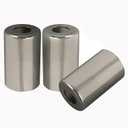 Voguad Smoke Gray Modern Glass Cylinder Lamp Shade, Replacement Glass Globe or Cover for Light Fixture, 1 5/8 inch Fitter, 3 Pack