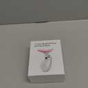 3-in-1 LED Facial Sculptor, 7 Color Face and Neck Massager Light Therapy for Skin Care, Firming, Smoothing (White)