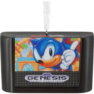 Hallmark Christmas Ornament, Sonic The Hedgehog Game Cartridge Ornament, Gifts for Gamers