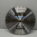 16 Inch (400MM) Dry or Wet Cutting General Purpose Segmented Diamond Saw Blade, 1 Inch -22.23mm-20mm Arbor,Laser-Welded,General Purpose Cutting Concrete, Masonry, Stone (16 INCH)