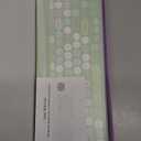 Retro Wireless Keyboard and Mouse Combo, Full-Size USB Keyboard with Round Keycaps, 2.4GHz Wireless for Desktop, Laptop and Computer (Green-Colorful)