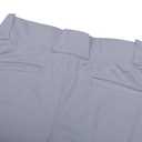 Men's Classic Knicker Baseball Pants for Men, Adult Knee-High Length Style for Relaxed Fit, Durable, Comfortable and Breathable in Grey X-Large