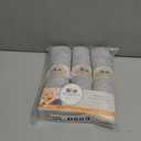 BlueSnail Quilted Thicker Waterproof Changing Pad Liners 3 Count(Gray 13 x 27)