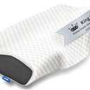 Derila King Size Pillowcase | Designed to Keep Your Derila Memory Foam Pillow for snoring Relief Covered and Protected with This Crisp, Clean, White Pillowcase Made from Premium Materials