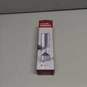 Electric Salt and Pepper Grinder Set 6 Levels Adjustable Coarseness Refillable Stainless Steel Auto Salt and Pepper Grinder Mill Usb Rechargeable with Lights (2 pack, Silver)