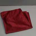 MIULEE Pack of 2 Velvet Soft Solid Decorative Square Throw Pillow Covers Cushion Case for Sofa Bedroom Couch, 20x20 Inch Wine Red