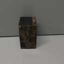 Decorative Bookends for Bookshelves, Set of 2 Marble Bookends for Living Room, Office, Bedroom, Heavy Duty,2 Pieces, Brown