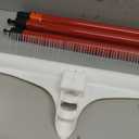 ROBERTS 12" Carpet Rake and Groomer with 51" Handle