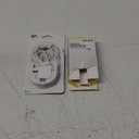 GE Headphone Adapter Kit, 3.5mm, Stereo Adapter, Extension Cable, and Audio Splitter, White, for Headphones, Stereo, MP3, Tablets, Smartphones and More, 34509 Line Cable | White, ACOUSTIX RUGGED