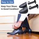 Shoe Stretcher, Plastic Shoe Tree for Men, Adjustable Shoe Stretcher Boot Holder Shaper Support