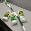 Libman Tornado Self Wringing Mop & 3 Refills - Cotton Mop Head, Machine Washable, 4 Total Heads