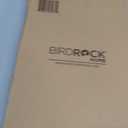 BIRDROCK HOME Laundry Hamper with Lid | Removable Bags for Sorting Clothes | Sectioned Laundry Basket for Bedroom & Bathroom | Collapsible Storage Bin with Cover | Double, Brown, 1 Count