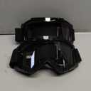 Professional Motorcycle Motocross Goggles 2-Pack Dirt Bike ATV Riding Racing Wide vision Glasses Anti-Fog Scratch Windproof Dustproof Goggles for Adult Youth Kids Clear Lens