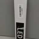 Motion Sensor Dimmable Under Cabinet Lighting, 6000K White, Plug-in, Linkable LED Closet Light Bars, 12-inch 2 Pack