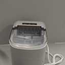 Ice Makers Countertop,26Lbs/24H,9 Cubes in 6 Mins,Portable Ice Maker Machine with Self-Cleaning,2 Sizes of Bullet Ice,Perfect for Home Kitchen(Grey)