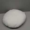 MIULEE 14 Inch Round Throw Pillows Pillow Insert, Floor Pillow Form Stuffer Sham for Decorative Cushion Bed Couch Sofa Wedding