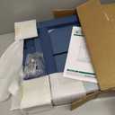 SERWALL Adirondack Table Outdoor Side Table- Blue