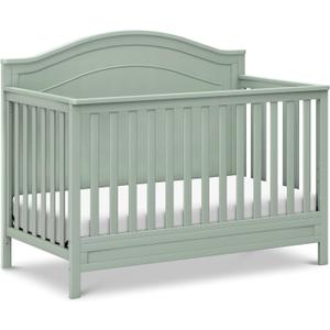 Davinci Charlie 4-in-1 Convertible Crib in Light Sage, Greenguard Gold Certified