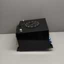 EVIL ENERGY 5 Gallon Fuel Cell Gas Tank Aluminum with Level Sender Black Street Drift