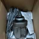 JIGOO J300 Pro Matture Vacuum Cleaner with 14Kpa 550W Powerful Suction, Infrared, UV & Heating Tech for Deep Cleaning, Anti-Allergen Bed Vacuum with Dust Sensor & Plant Fragrance for Bed, Sofa, Crib (Silver)