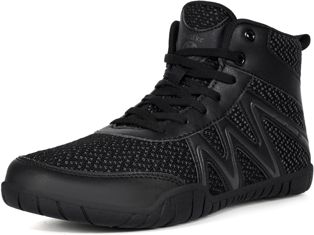 Wrestling Shoes Mens Boxing Shoe Fitness Sneakers Zero Drop Sole