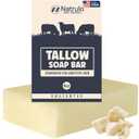 Beef Tallow Soap Bar – Grass Fed Tallow Soap, Bar Soap for Dry, Itchy Skin
Moisturizing Face & Body Wash for Flaky, Sensitive Skin – Natural Handmade Body Soap for Skin, Men, Women & Kids, Unscented