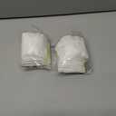 2 x 30pcs Castor Oil Belly Button Patch, Non-Woven Fabric 2.76x2.76in Castor Oil Cover Pads Good Absorbency Organic Cotton Disposable Self-Adhesive Pack Wrap No Leakage (Oil Not Included)