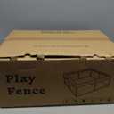 Large Baby Playpen 79x79 Inch, Playpens for Babies and Toddlers, Indoor & Outdoor Extra Large Kids Activity Center, Baby Play Yard with Zipper Gates. (Grey)