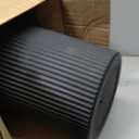 24" Tall Planters for Outdoor Plants Set of 2 - Round Black, 23.6"H x 13"W x 13"W