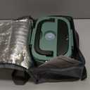 Vabaso Electric Lunch Box for Adults, 80W Heated Lunch Box Portable Food Warmer Lunch Box for Work/Men/Car/Truck with 1.5L 304 Stainless Steel Container Fork & Spoon, 110V/12V/24V