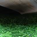 LOOBANI Dog Grass Pad with Tray - Dog Litter Box - Indoor Potty for Apartment and Patio Training - with 2 Packs Grass Pee Pads for Replacement, 20x25 Inch