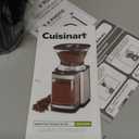 Cuisinart Coffee Grinder, Electric One-Touch Automatic Burr Coffee Grinder with 18-Position Grind Selector, Cup Size Selector for 4  18 Cups, DBM-8P1, Black Stainless