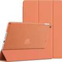 JETech Case for iPad (9.7-Inch, 2018/2017 Model, 6th/5th Generation), Smart Cover Auto Wake/Sleep (Papaya)