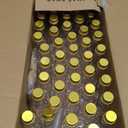 OurWarm 50 Pack Mini Bottles, 1.7oz/50ml Mini Shot Bottles with Gold Screw Caps Funnels Tags & Twines, Empty Bottles for Juice Homemade Birthday Wedding DIY Party Favors