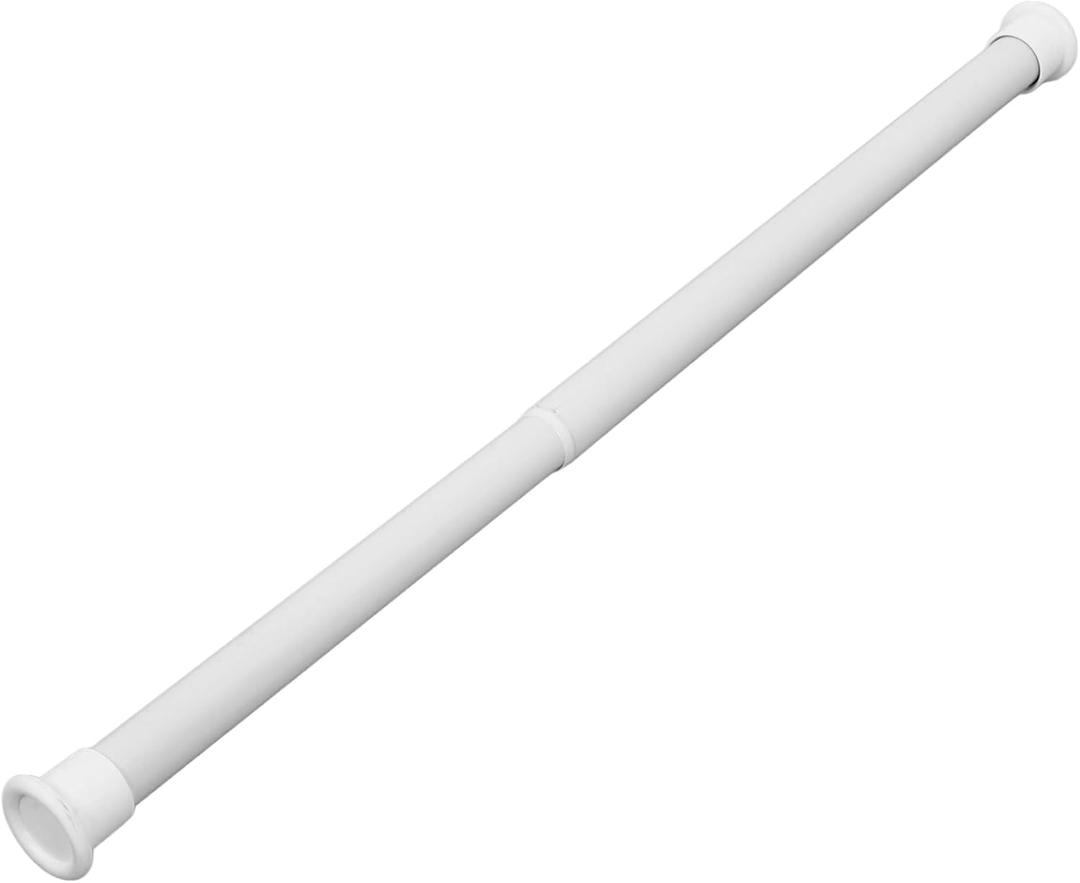 PRETYZOOM Adjustable Clothes Drying Rod Heavy Duty Tension Rod No Drill Spring Non-slip Expandable for Doorway Kitchen Window