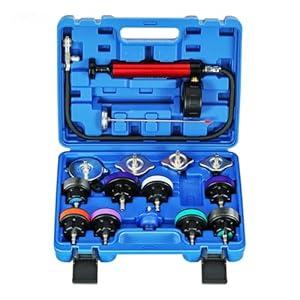 WNZ 15PC Coolant Pressure Tester Kit, Radiator Cooling System Pressure Tester Kit, Radiator Pressure Tester Kit