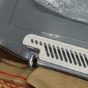 Extea Large Cat Litter Box with High Sides,Cat Boxes for Indoor Cats,Cat Litter Pan for Kitty,Litter Box with Low Entry,Easy to Clean,Anti-Splashing,23.6" x15.7" x6.2" (Grey)