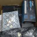 R1 Concepts Front Brake Kit For 2009-2014 Honda Fit| Drilled Slotted Brake Rotors| Ceramic Brake Pads and Rotors Kit| Hardware included