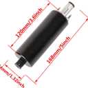 New GSL392-400-939 Electrical Universal High Pressure Fuel Pump with Installation Kit,Replacement for Walbro GSL392 255LPH Inline External Fuel Pump